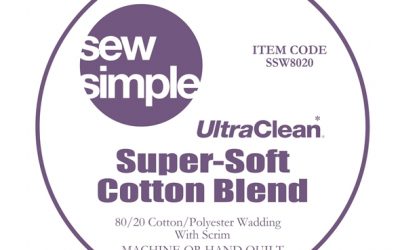 Sew Simple Super-Soft 80/20 Cotton Blend Wadding