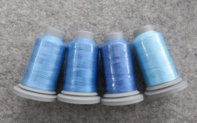 Glide – Pack of 4 Threads – Azure/Hawaiian Blue/Sky/Cloud