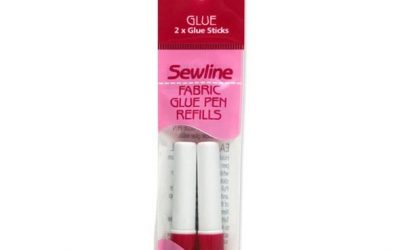 Sewline Blue Refill for Glue Pen – 2 Pack – Water Soluble – Blue (FAB50013)