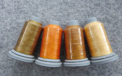 Glide – Pack of 4 Threads – Honey Gold/Marigold/Desert Sunset/Buttercup