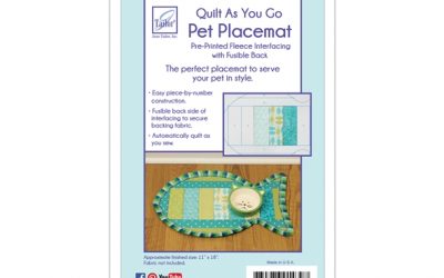 June Tailor Quilt As You Go – Pet Placemat – Fish – (JT-1439)