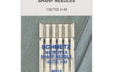 Schmetz Microtex Needles 80/12