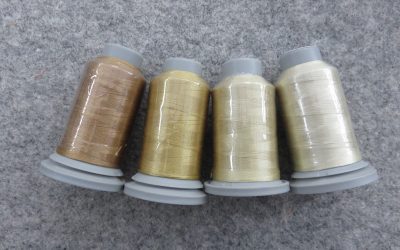 Glide – Pack of 4 Threads – Vegas Gold/Cleopatra/Khaki/Wheat