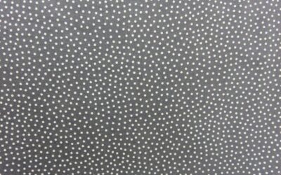 Freckle Dots – Dark Grey with White Dots (3185)