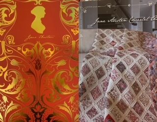 Jane Austen Coverlet Quilt Kit by Riley Blake