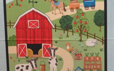 Around the Farm – Farmyard Panel by Michael Miller (FYP)