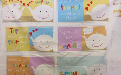 Baby Book Panel – I’m a Little Teapot – (TEA)