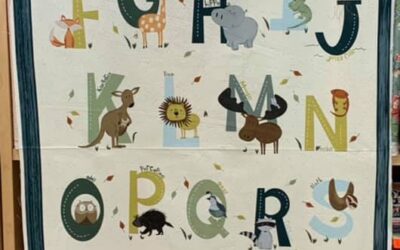 Animal Alphabet Panel by P & B Textiles (ABC)