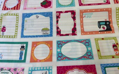 Homemade with Love Quilting Labels Panel (LABELS)