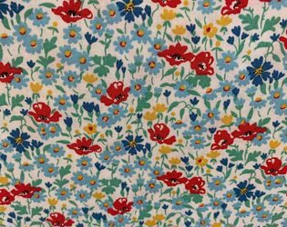 Liberty – Riviera Collection – Wildflower Poppy – (4251)